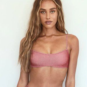 Kendall & Kylie Angel Quartz Tank Bikini Top